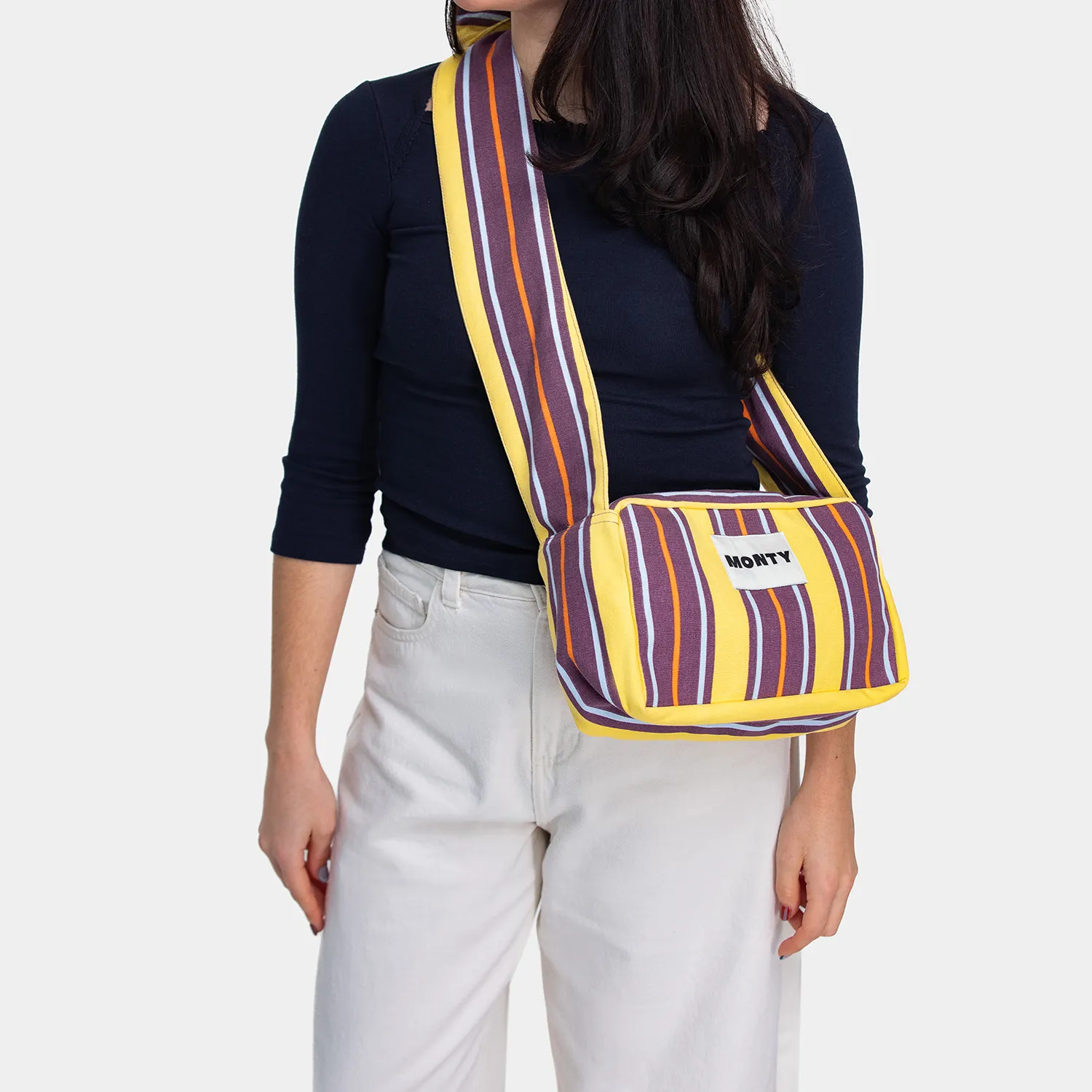 Nodo Organic Cotton - Plum & Custard - Image 4