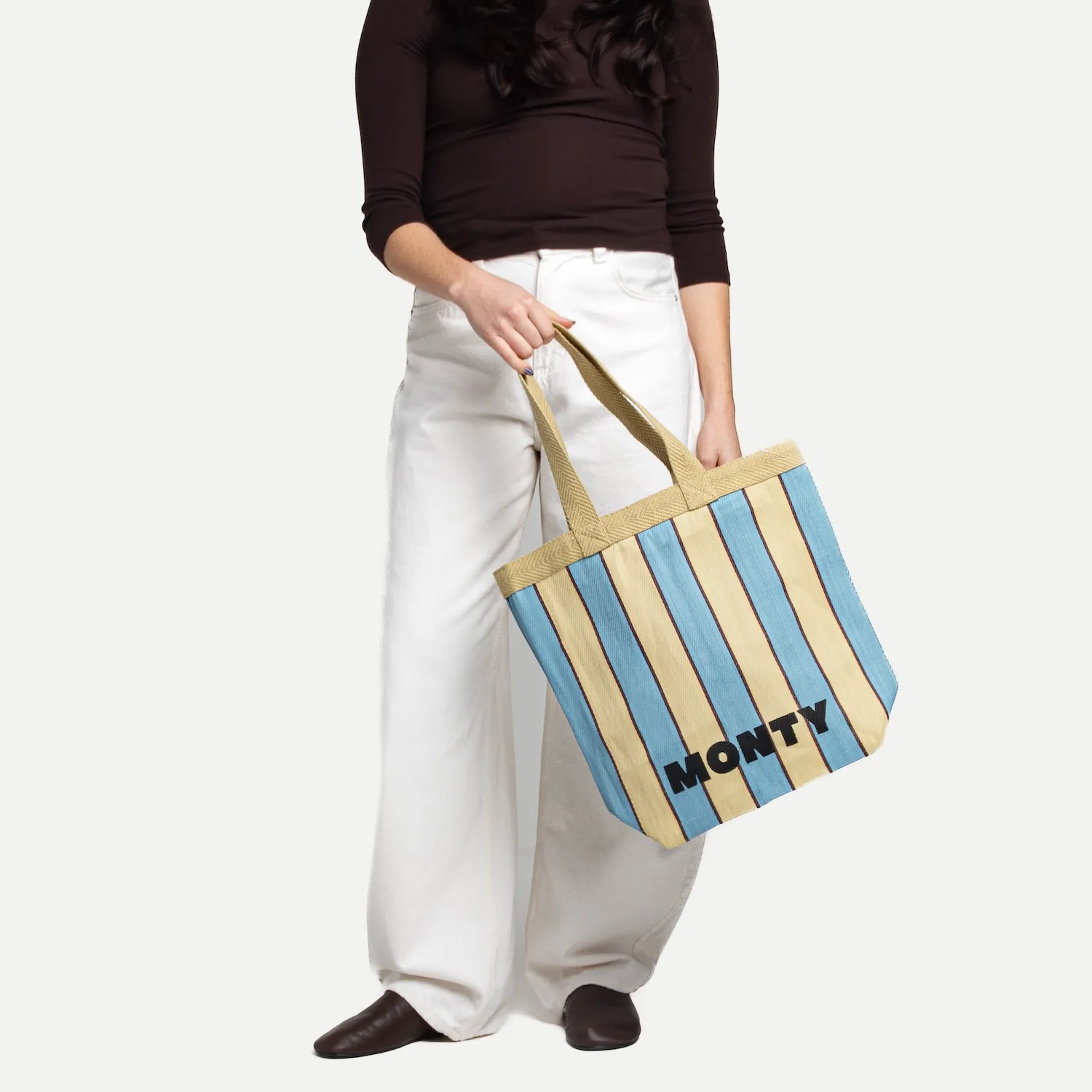 Shopper Recycled Nylon - Oatmeal & Cloud - Image 4